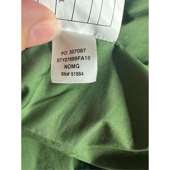 Patagonia Women's Radalie Parka Sz‎ Small Quilted Nomad Green Insulated Jacket - Picture 8 of 10